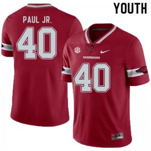 Youth University of Arkansas #40 Chris Paul Jr. Cardinal Alternate Alumni Jerseys 633752-472